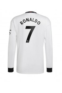 Fotbalové Dres Manchester United Cristiano Ronaldo #7 Venkovní Oblečení 2022-23 Dlouhý Rukáv